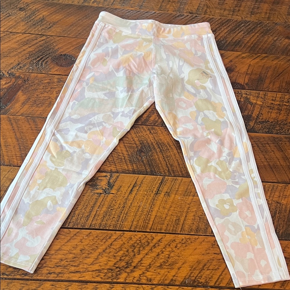New without tags- never been worn.adidas Kids' Pastel Camouflage Leggings